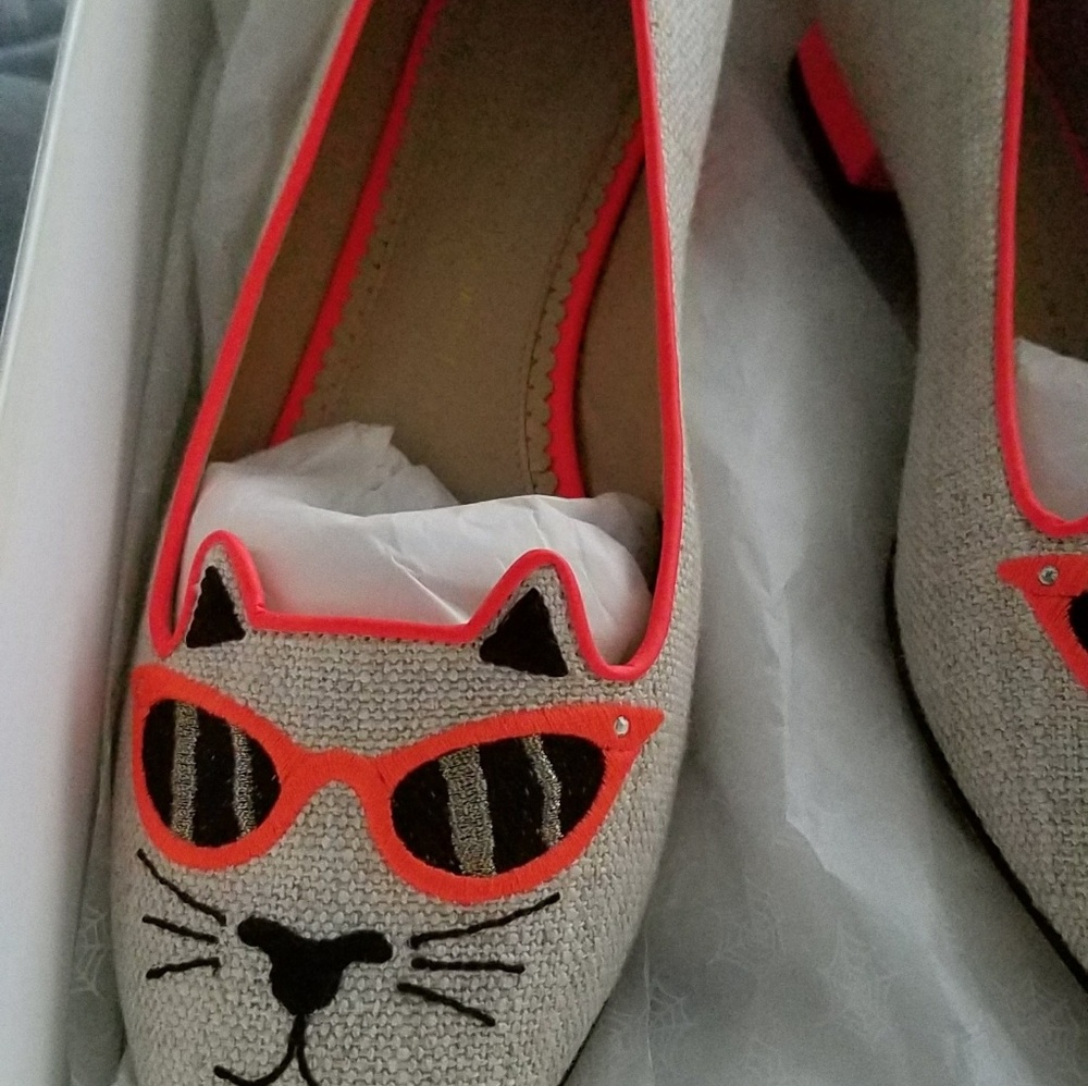 Unused pair shoes